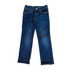 Boys Old Navy Size 7 Bootcut Jeans, Dark Wash Denim, Pants